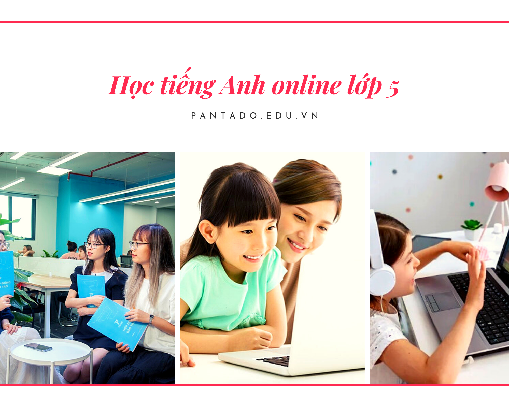 học tiếng Anh online cho trẻ lớp 5