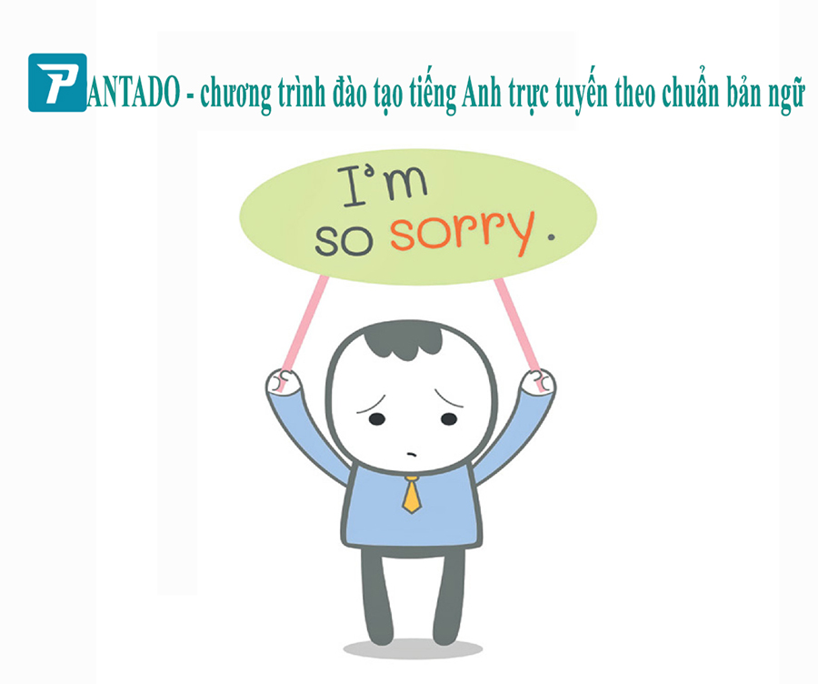 cách dùng đơn giản với 'I’m sorry' trở nên thú vị hơn