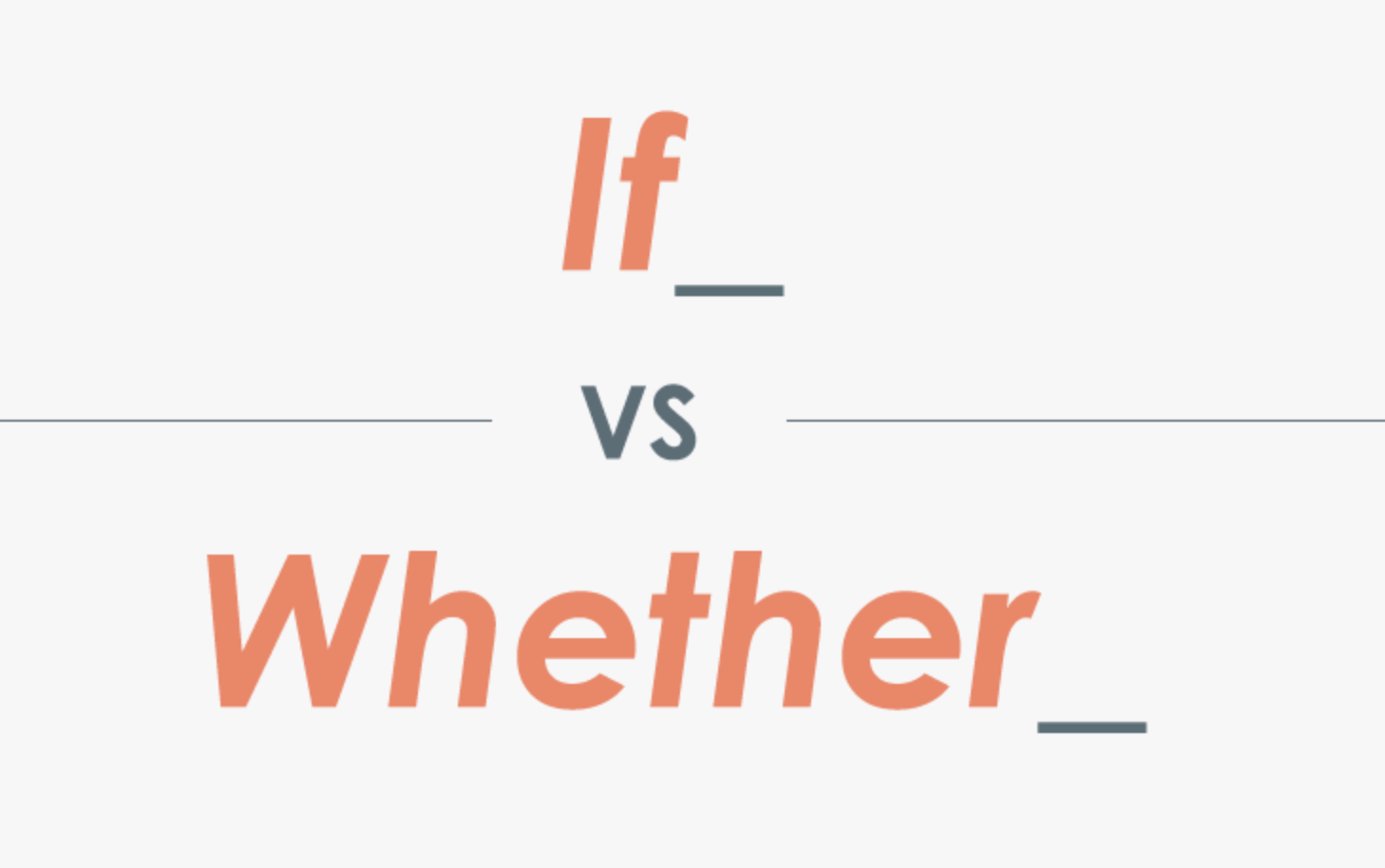 Định nghĩa và cách dùng “If/Whether”