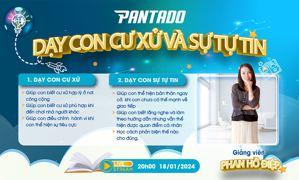 DẠY CON CƯ XỬ VÀ SỰ TỰ TIN