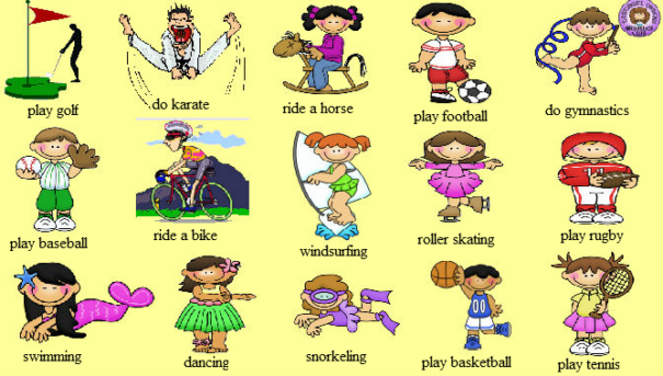 Từ vựng về các môn thể thao bằng tiếng anh