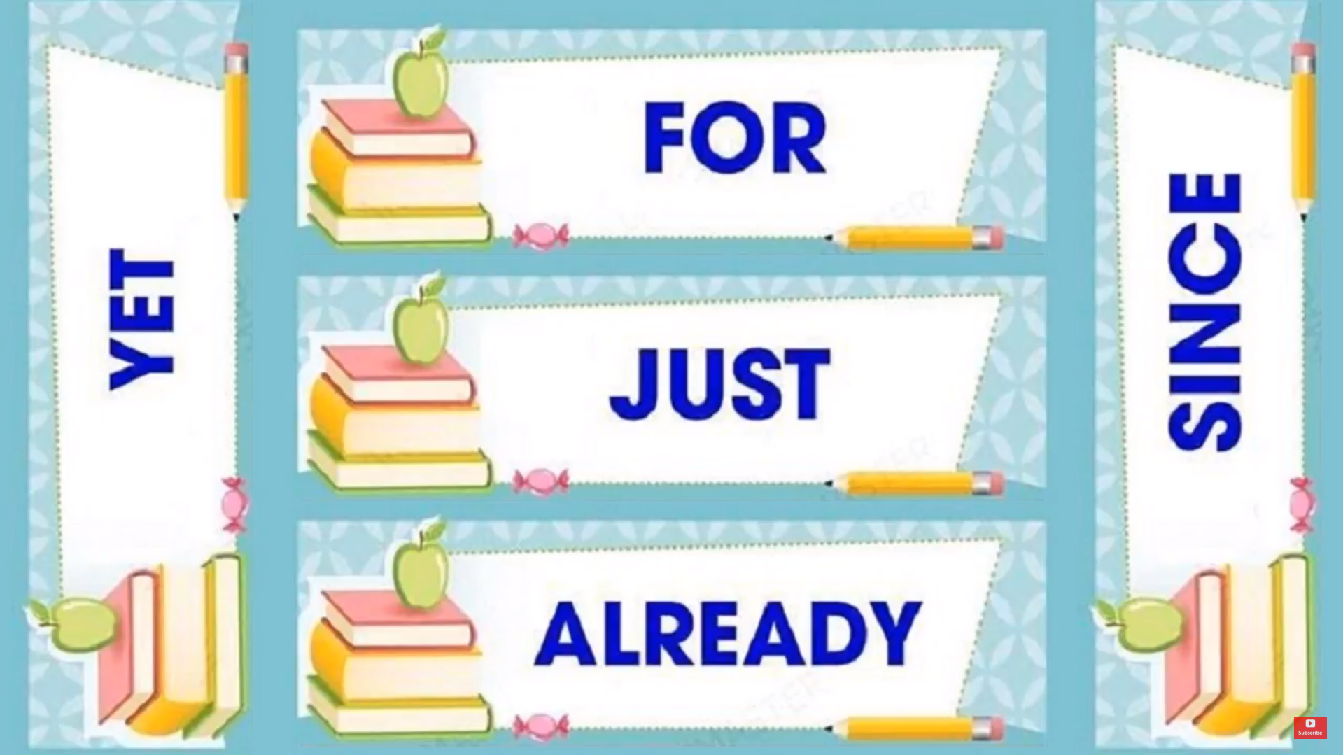 cách dùng Already, Still, Just, Since và Yet