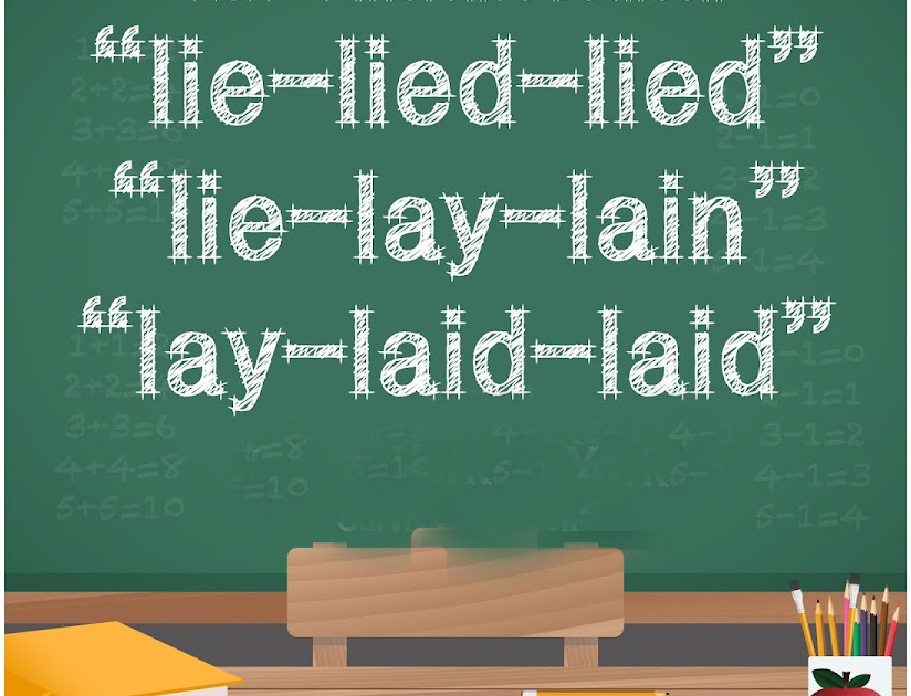 Cách phân biệt lie và lay, lain