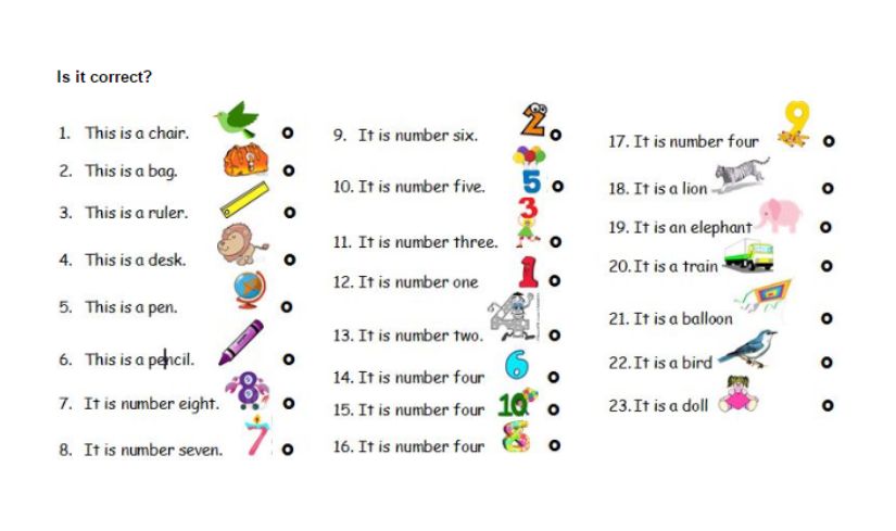 Bắt đầu với các câu ngắn và đơn giản để phát triển tiếng Anh giao tiếp hàng ngày cho bé