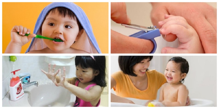sức khỏe và vệ sinh cho trẻ