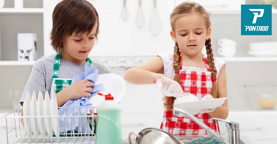 Tầm quan trọng khi làm việc nhà của trẻ em